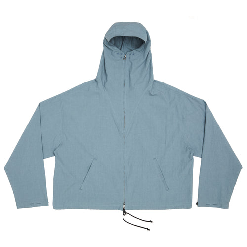 Ridge Jacket - Slate Blue Organic Cotton Ripstop
