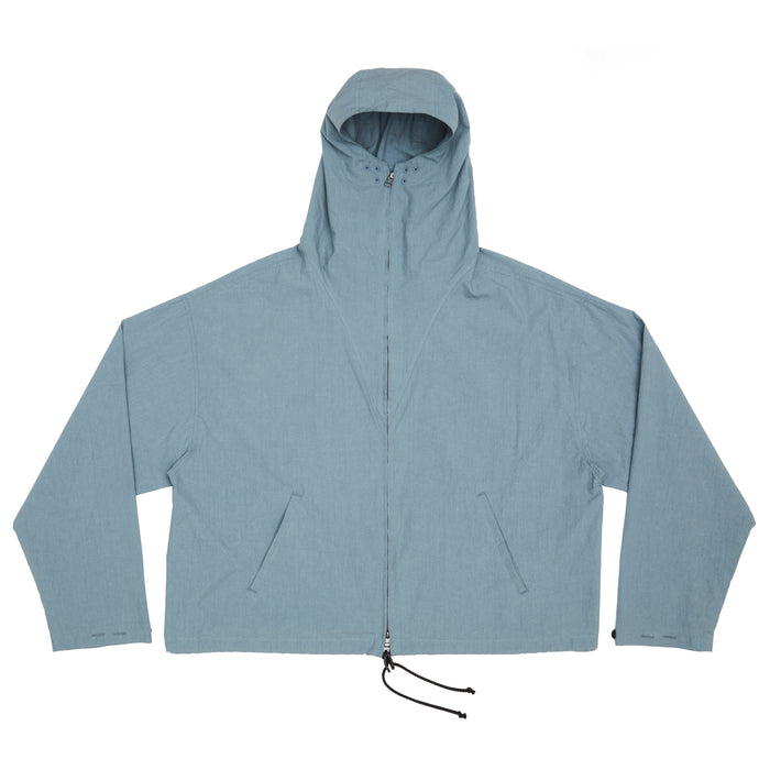 Ridge Jacket - Slate Blue Organic Cotton Ripstop