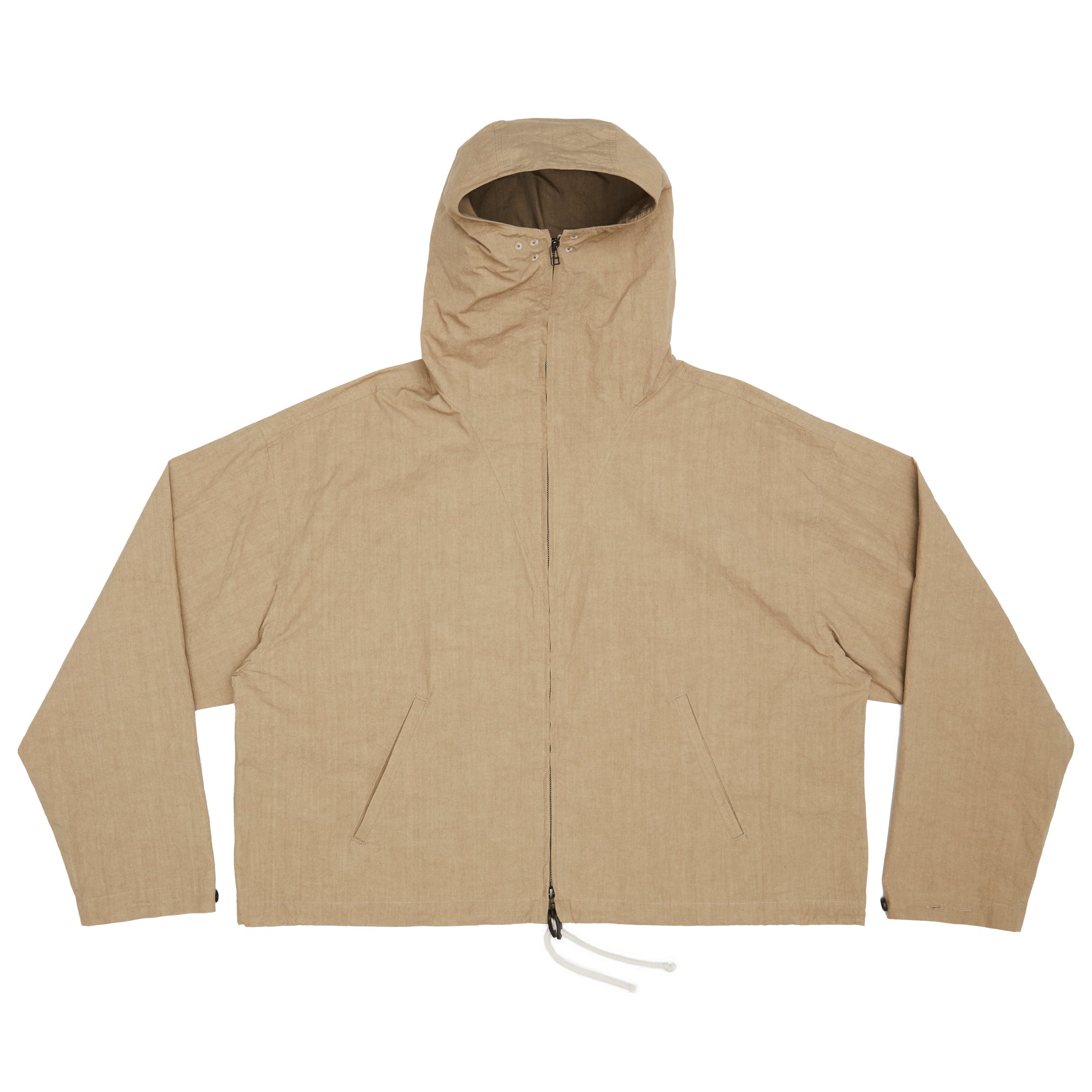 Ridge Jacket in Tan Cotton Nylon | s.k. manor hill