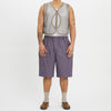 Solar Short - Aubergine Cotton