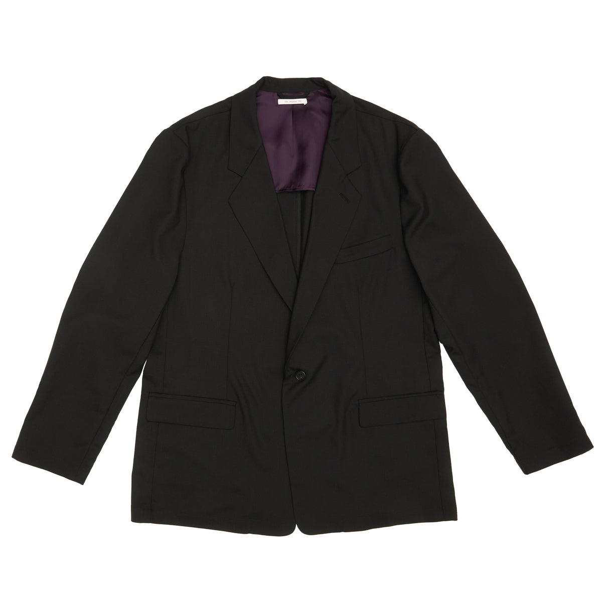 Julian Blazer - Black Tropical Wool