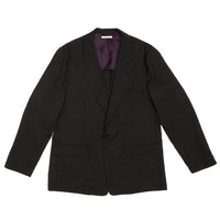 Julian Blazer - Black Tropical Wool