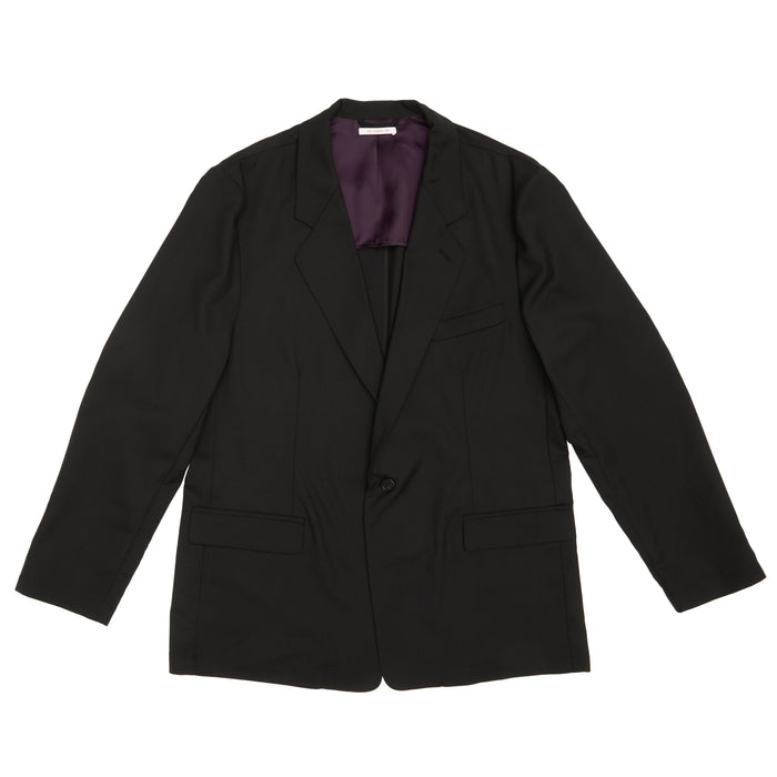 Julian Blazer - Black Tropical Wool