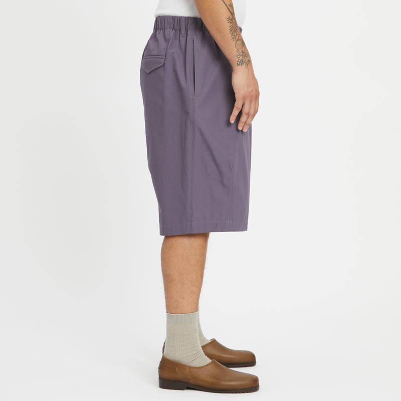 Solar Short - Aubergine Cotton