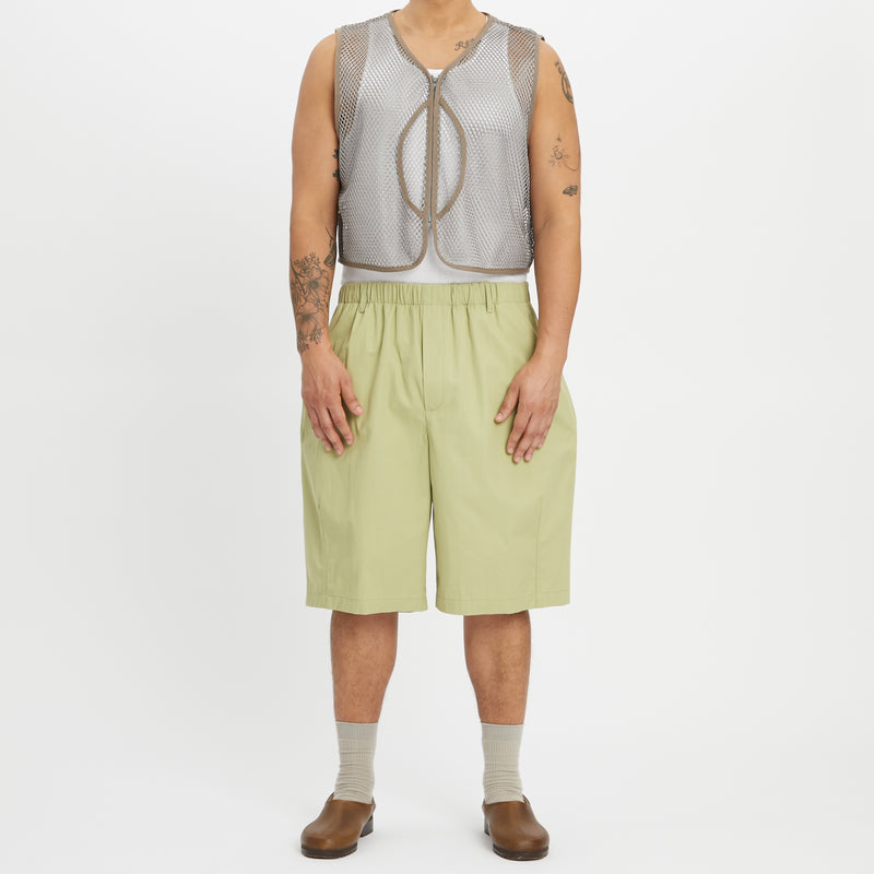 Solar Short - Sage Cotton