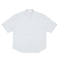 Sage Shirt - White & Light Blue Striped Cotton
