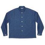 Task Shirt/Jacket - Light Blue Indigo Denim Cotton