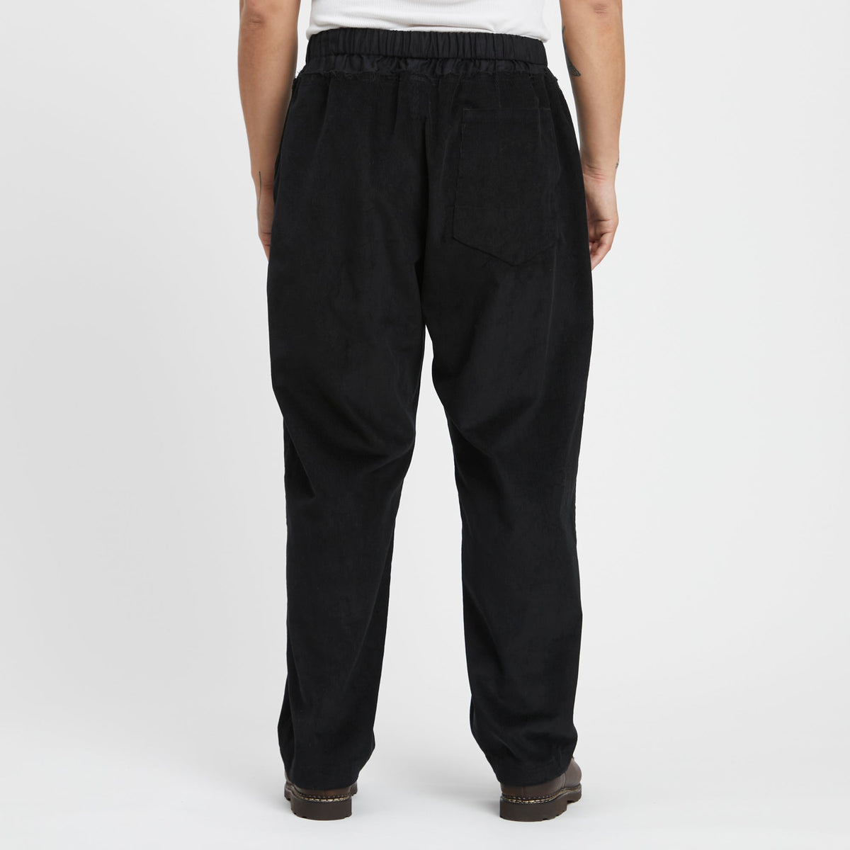 Nest Pant - Black Cotton Corduroy