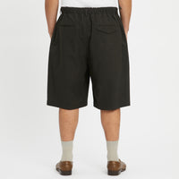 Solar Short - Antique Black Linen / Cotton