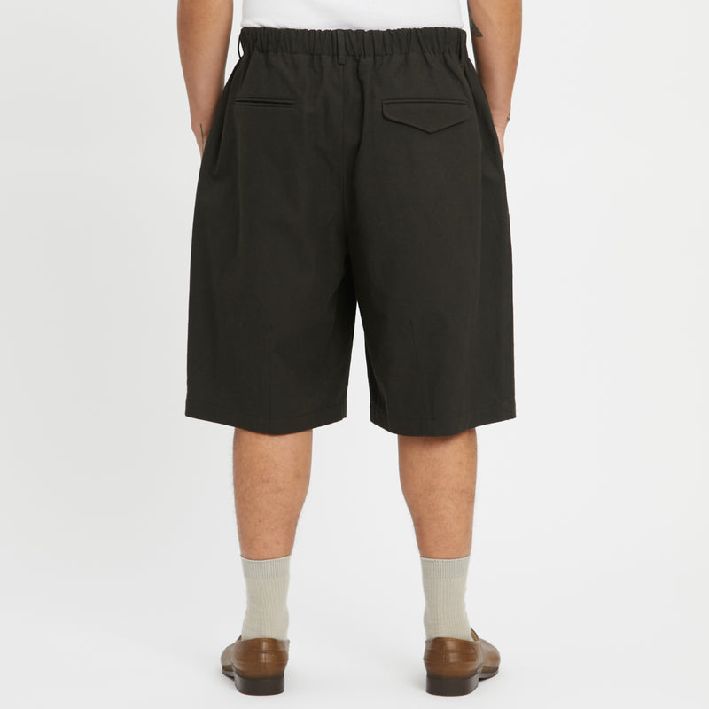 Solar Short - Antique Black Linen / Cotton