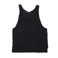 Tank Top - Black Linen