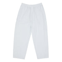 Tilt Pant - White & Light Blue Striped Cotton