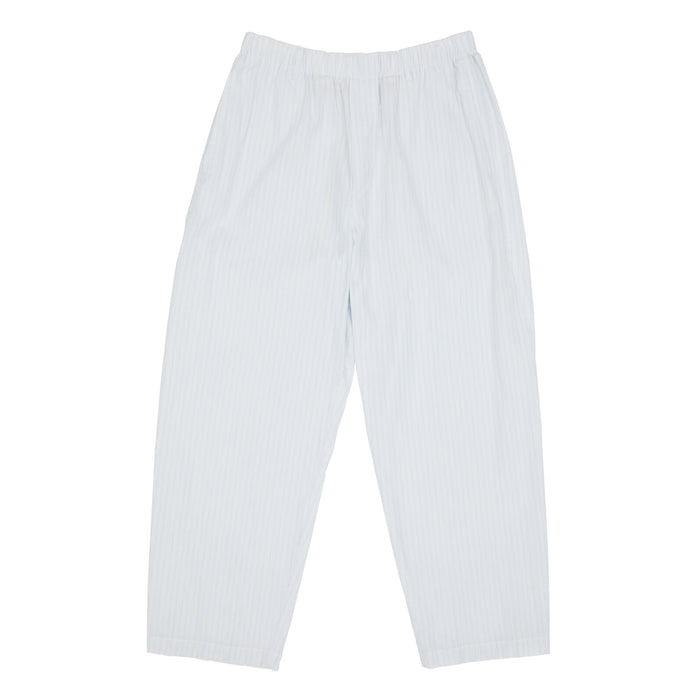 Tilt Pant - White & Light Blue Striped Cotton