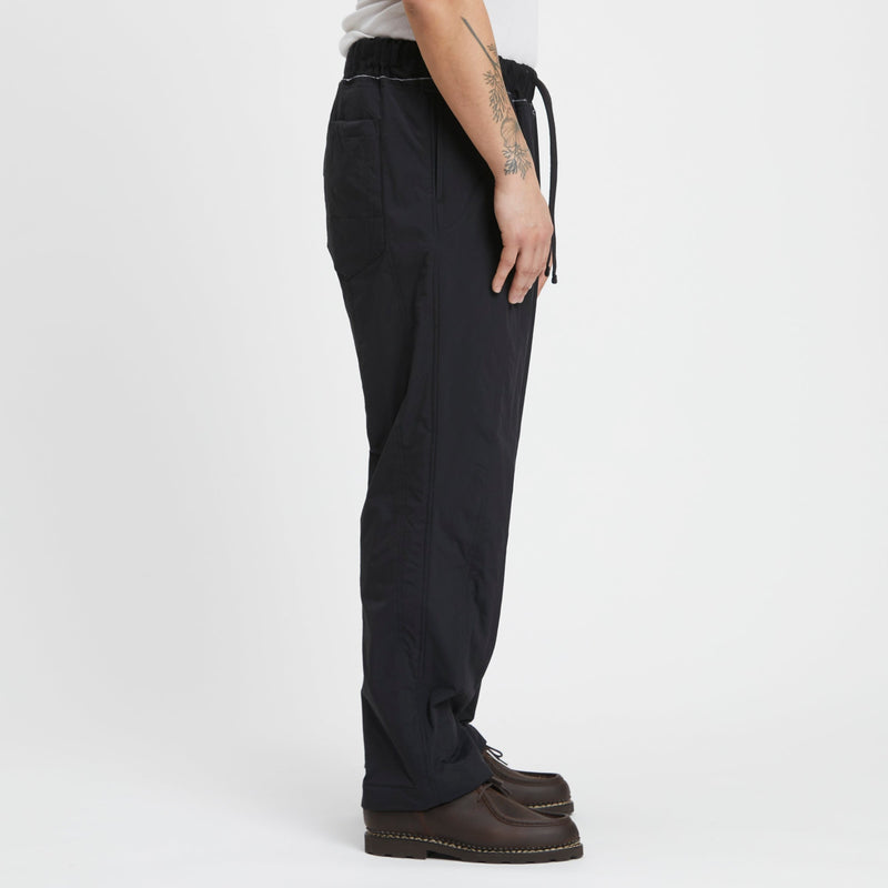 Nest Pant - Black Quilted Recycled Nylon WR