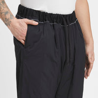 Nest Pant - Black Quilted Recycled Nylon WR