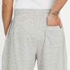 Earl Sweatshort - Heather Grey Double Face Cotton Jersey