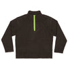 Half-zip Pullover - Brown Recycled Wool Pile