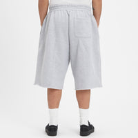 Earl Sweatshort - Heather Grey Cotton Fleece