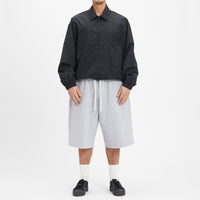 Earl Sweatshort - Heather Grey Cotton Fleece