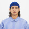 Knit Skull Cap - Royal Blue Cotton