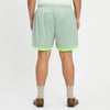 Reversible Ball Short - Grey & Neon Green Mesh