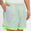 Reversible Ball Short - Grey & Neon Green Mesh