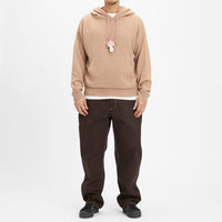 Small Mushroom Keychain/Necklace – Pink Cotton