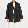 Big Folk Robe - Black Quilted Recycled Nylon WR