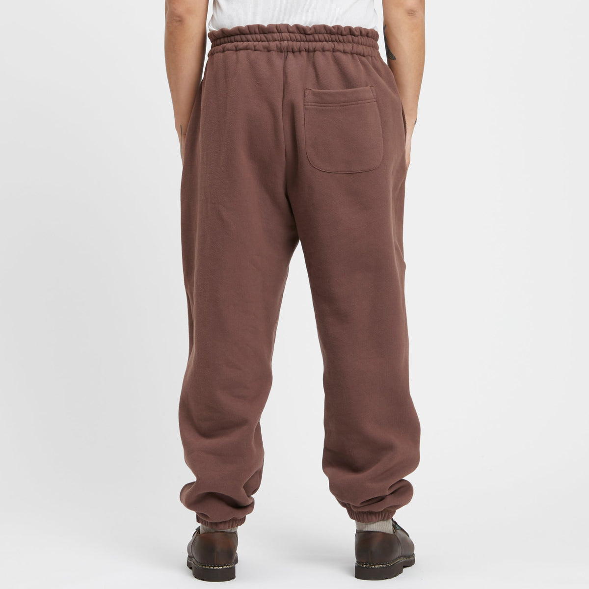 Alston Sweatpant - Brown Cotton Fleece