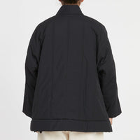Big Folk Robe - Black Quilted Recycled Nylon WR