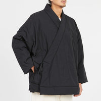 Big Folk Robe - Black Quilted Recycled Nylon WR