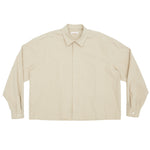 Mechanic Shirt/Jacket - Oatmeal Linen / Cotton