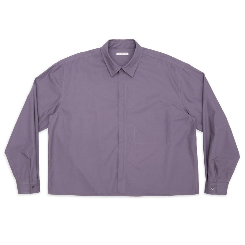 Mechanic Shirt/Jacket - Aubergine Cotton