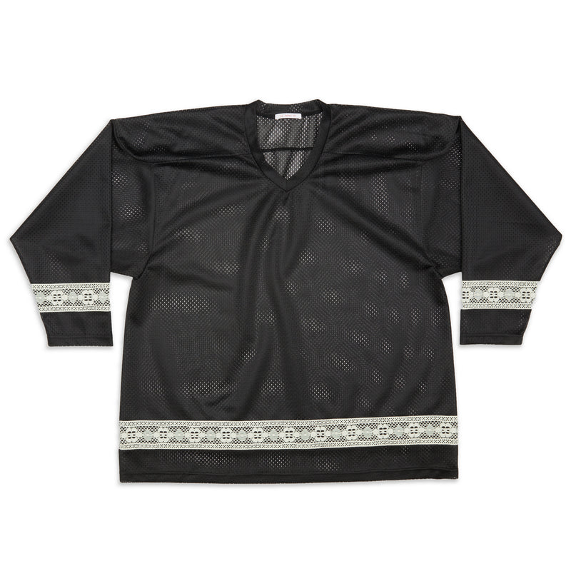 Hockey Jersey - Black Mesh