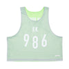 Reversible Ball Jersey - Grey & Neon Green Mesh