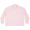 Park Shirt/Jacket - Pink Plaid Cotton