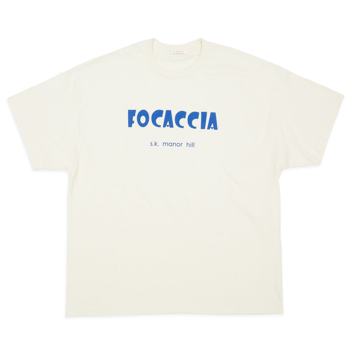 SS Focaccia T-Shirt - Natural Cotton