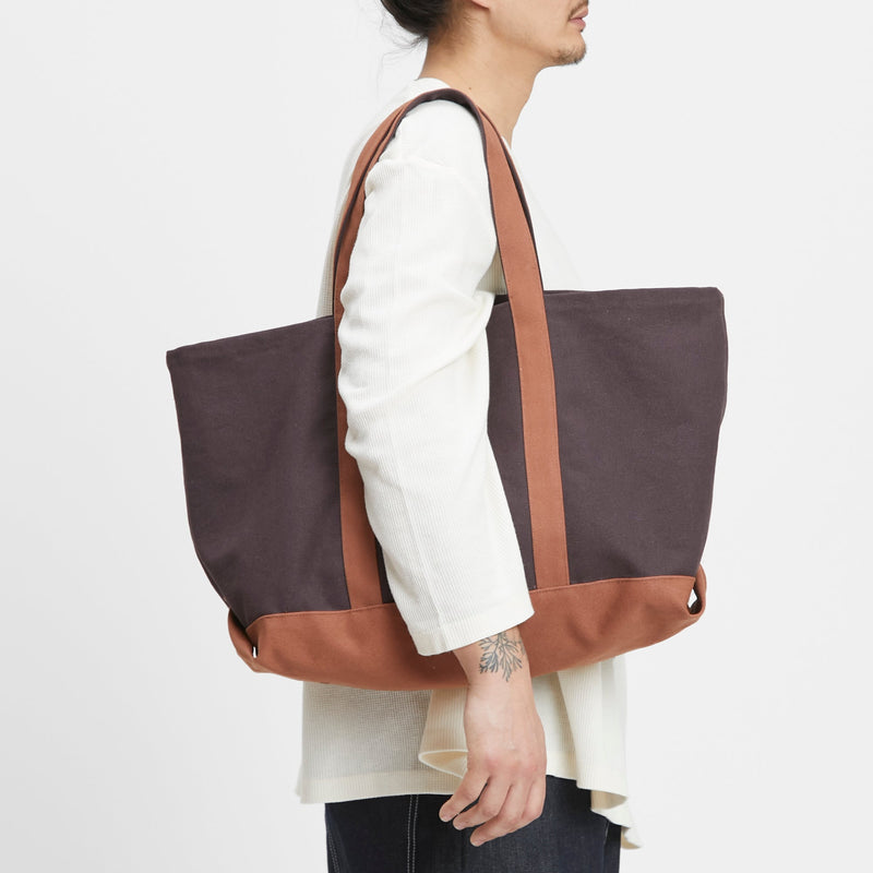 Tote Bag - Brown 19.5 oz Duck Canvas Cotton WR