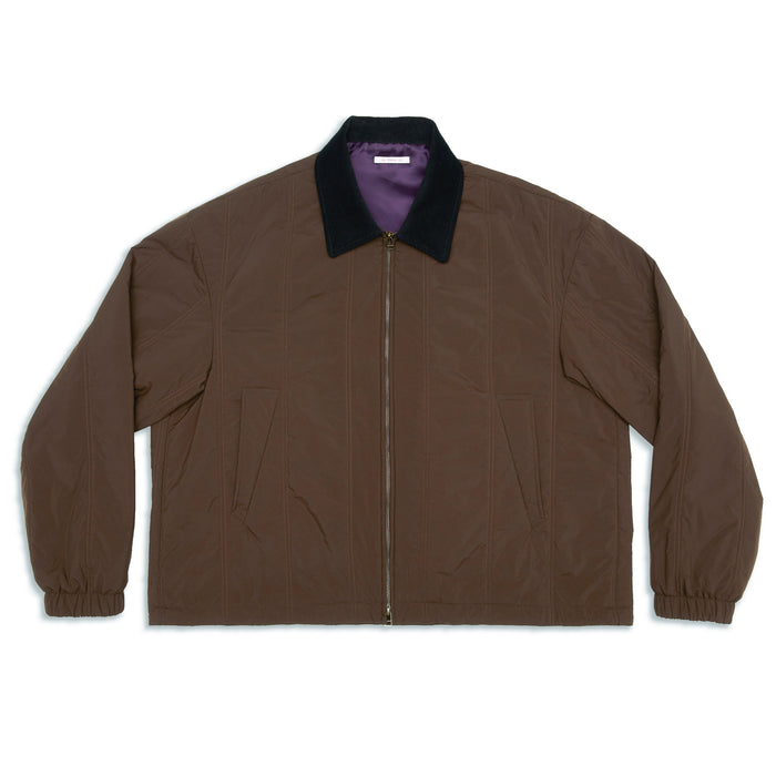 Field Jacket - Brown Quilted Recycled Nylon WR