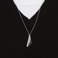 Trio Pendant Sterling Silver Necklace