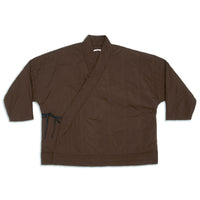 Big Folk Robe - Brown Quilted Recycled Nylon WR