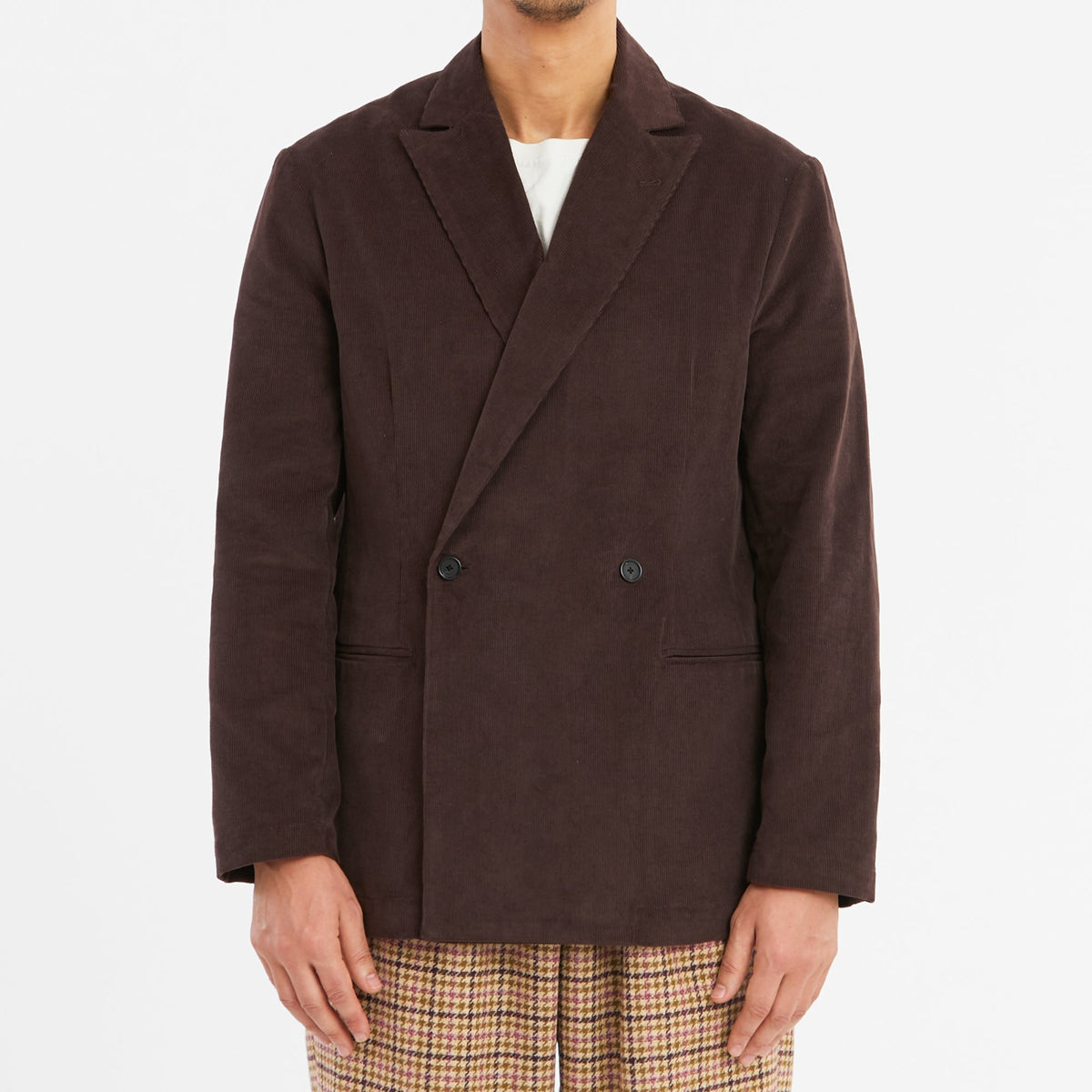 Darwin Blazer - Brown Cotton Corduroy