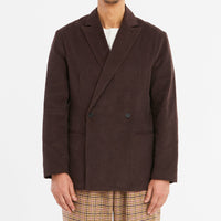 Darwin Blazer - Brown Cotton Corduroy