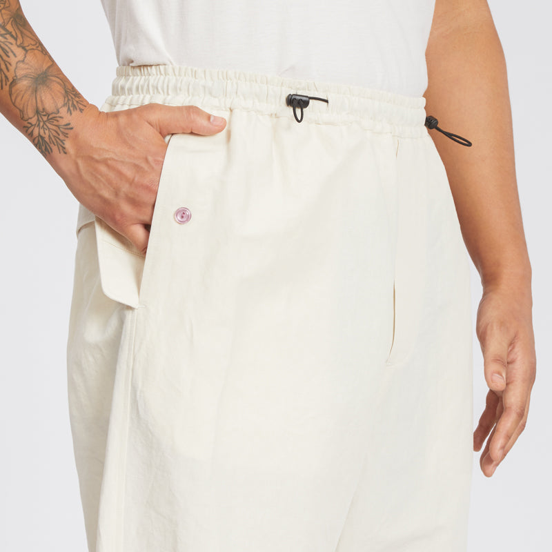 M100 Pant - Bone Linen / Cotton
