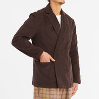 Darwin Blazer - Brown Cotton Corduroy