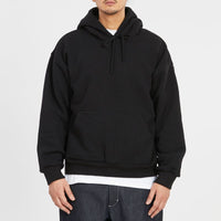 Reversible Evert Hoodie - Black Cotton Fleece