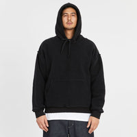 Reversible Evert Hoodie - Black Cotton Fleece