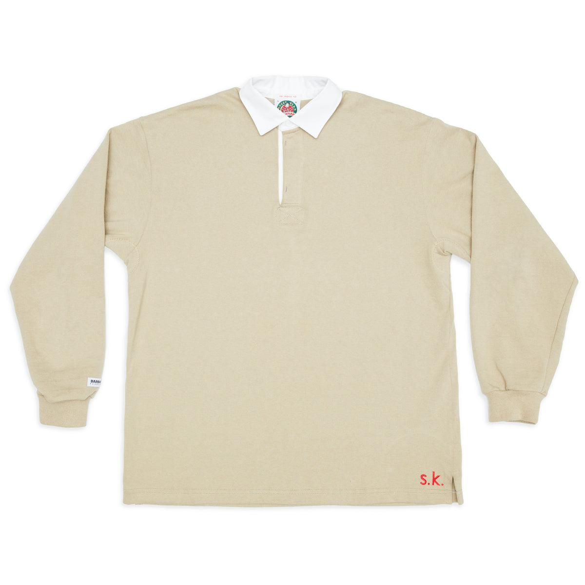 Rugby Shirt – Taupe Cotton