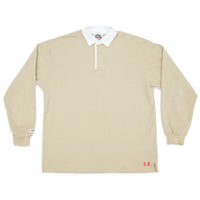 Rugby Shirt – Taupe Cotton