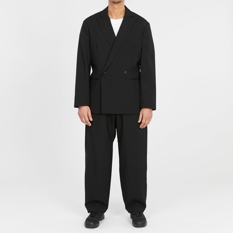 Darwin Blazer - Black Tropical Wool